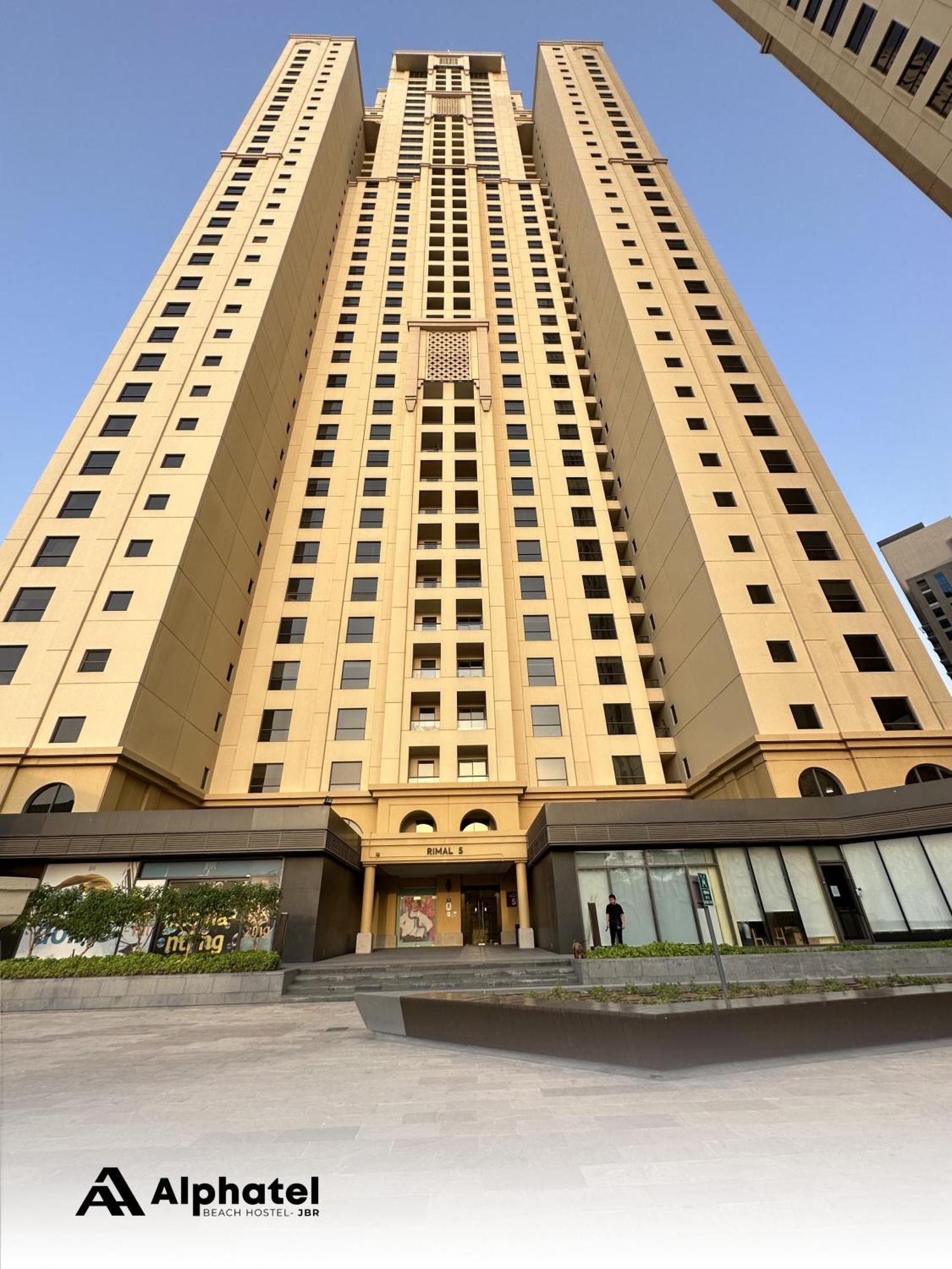 Alphatel Beach Hostel Jbr 迪拜 外观 照片